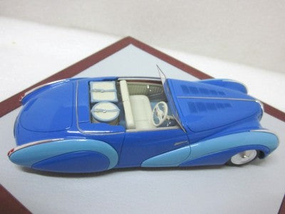 ギャラリービューアに画像をロードする, Delahaye 135 MS Cabriolet Faget Varnet 1949 sn801077 2 tones blueブルー 170台限定 /ilarioイラリオ 1/43 レジン　ミニカー
