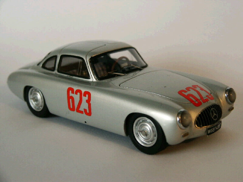 メルセデス 300SL W194  1952 2nd Mille Miglia N°623 Kling/Klenk Silver /ilarioイラリオ 1/43 レジン　ミニカー