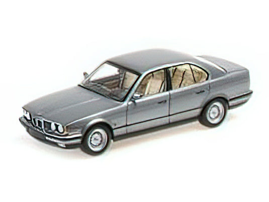 【予約】BMW  5-SERIES 535i (E34) 1988 - GREY MET /Minichamps 1/18 ミニカー