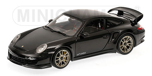 PORSCHEポルシェ 911 997-2 GT2 RS 2010 - SILVER WHEELS | BLACK  /Minichampsミニチャンプス 1/18 ミニカー