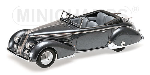 LANCIA | ASTURA TIPO 233 CORTO CABRIOLET 1936 | GREY MET  /Minichampsミニチャンプス 1/18 ミニカー