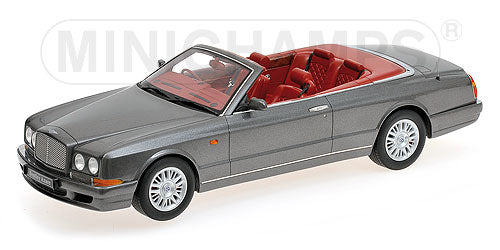 BENTLEYベントレー CONTINENTAL AZURE CABRIOLET 2-DOOR OPEN 1996 |  GREY MET  /Minichampsミニチャンプス 1/18 ミニカー