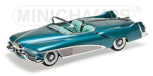 BUICK LE SABRE SPIDER 1951 | BLUE MET SILVER  /Minichampsミニチャンプス 1/18 ミニカー
