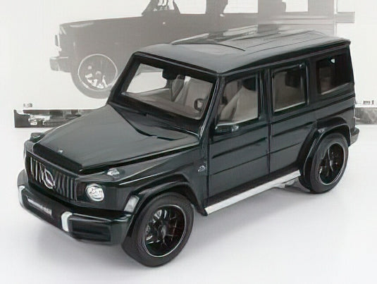 MERCEDES BENZメルセデスベンツ G-CLASS AMG G63 (W463) V8 BITURBO 2018 - GREEN MET /Minichamps 1/18 ミニカー