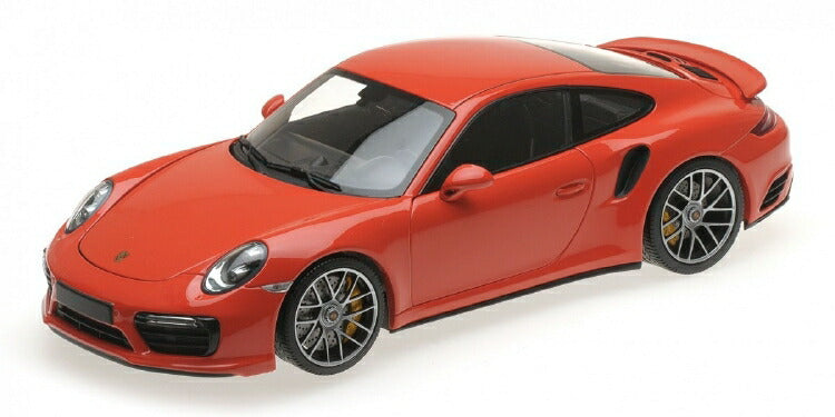 PORSCHEポルシェ - 911 991 TURBO S COUPE 2016 /ミニチャンプス 1/18 ミニカー