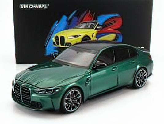 BMW - 3-SERIES M3 (G80) 2020 - GREEN/Minichamps 1/18 ミニカー