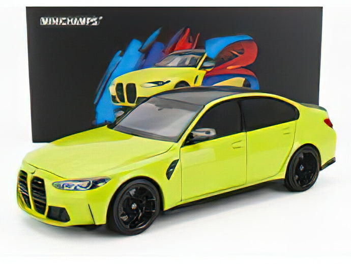 BMW - 3-SERIES M3 (G80) 2020 - YELLOW MET /Minichampsミニチャンプス 1/18ミニカー