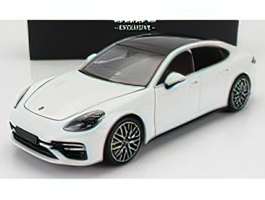 PORSCHEポルシェ - PANAMERA TURBO S 2020 - WHITE /Minichampsミニチャンプス 1/18 ミニカー