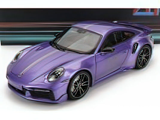 Porscheポルシェ 911 (992) Turbo SターボS Coupeクーペ 2021 パープルメタリック / MINICHAMPS 1/18 ミニカー