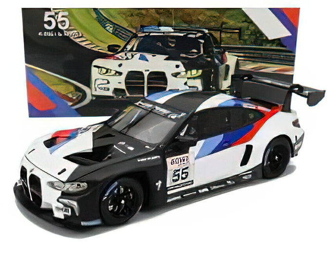 BMW - 4-SERIES M4 GT3 TEAM BMW MOTORSPORT N 55 6h ADAC RUHR-POKAL-RENNEN 2021 PHILIPP ENG - AUGUSTO FARFUS - WHITE BLACK BLUE RED /Minichamps 1/18 ミニカー