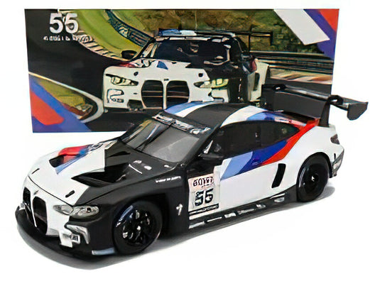BMW - 4-SERIES M4 GT3 TEAM BMW MOTORSPORT N 55 6h ADAC RUHR-POKAL-RENNEN 2021 PHILIPP ENG - AUGUSTO FARFUS - WHITE BLACK BLUE RED /Minichamps 1/18 ミニカー