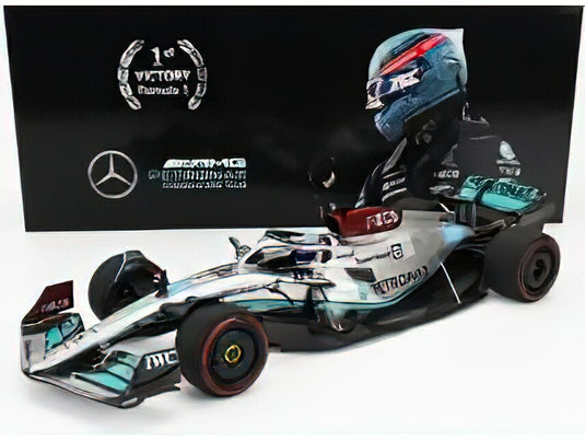 MERCEDES GP  F1 W13E AMG PETRONAS F1 N 63 WINNER BRAZILIAN GP 2022 GEORGE RUSSEL/Minichamps 1/18ミニカー