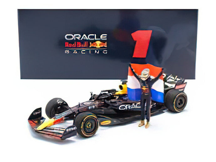 【予約】RED BULL F1 RB18 No.1 アブダビGP 2022 MAX VERSTAPPEN マットブルー/イエロー/レッド/ MINICHAMPS 1/18 999台限定ミニカー