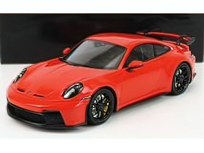 PORSCHEポルシェ 911 992 GT3 COUPE 2021 - BLACK WHEELS - ORANGE /Minichampsミニチャンプス 1/18 ミニカー