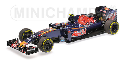 TORO ROSSO | F1  STR11 N 55 SEASON 2016 C.SAINZ JR | RED BLUE  /Minichampsミニチャンプス 1/18 ミニカー
