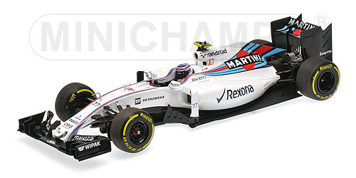 WILLIAMSウィリアムズ | F1  FW38 TEAM MARTINI RACING N 77 SEASON 2016 V.BOTTAS | WHITE  /Minichampsミニチャンプス 1/18 ミニカー