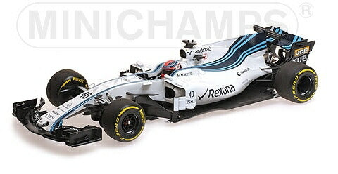 WILLIAMS F1 FW40 TEAM MARTINI RACING N 40 ABU DHABI TEST 2017 R.KUBICA /Minichampsミニチャンプス1/18 ミニカー