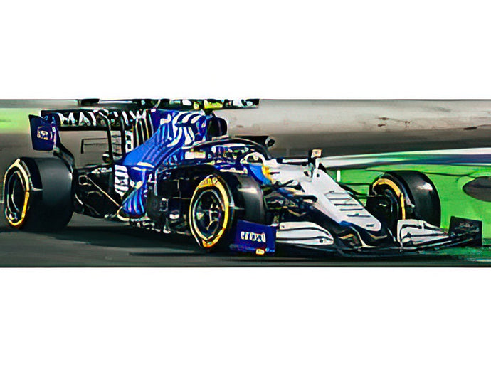 Williams FW43B 2021年 F1 サウジアラビアGP #6 N.ラティフィ/ MINICHAMPS 1/18 ミニカー