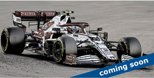 【予約】12月以降発売予定ALFA ROMEO - F1 C41 TEAM ORLEN RACING N 99 LAST RACE ABU DHABI GP 2021 ANTONIO GIOVINAZZI - WHITE RED MET   /Minichampsミニチャンプス  1/18 ミニカー