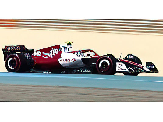 【予約】12月以降発売予定ALFA ROMEO - F1 C42 TEAM ORLEN RACING N 24 BAHRAIN GP 2022 GUANYU ZHOU - WHITE RED MET /Minichampsミニチャンプス 1/18 ミニカー