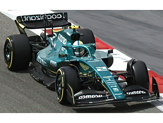 Aston Martin AMR22 2022年 F1 モナコGP #5 S.ベッテル/ MINICHAMPS 1/18 ミニカー