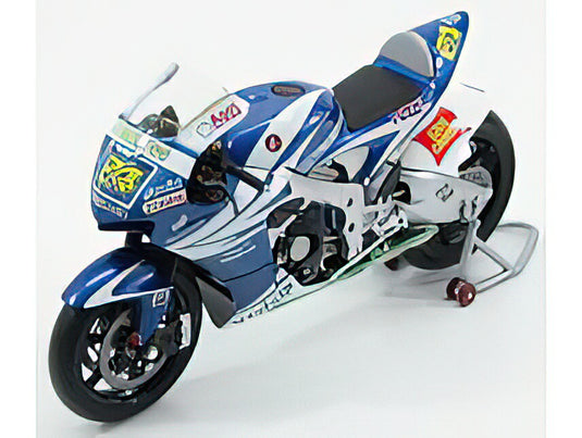 HONDA - RC212V N 24 TEAM GRESINI SAN CARLO MOTOGP 2007 TONY ELIAS - LIGHT BLUE WHITE /Minichamps 1/12 バイク ミニカー