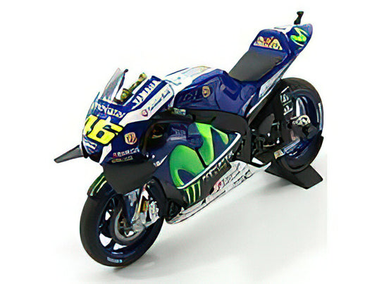 YAMAHA - YZR-M1 TEAM MOVISTAR N 46 MOTOGP SEASON 2016 VALENTINO ROSSI - BLUE WHITE /Minichamps 1/12 バイク ミニカー