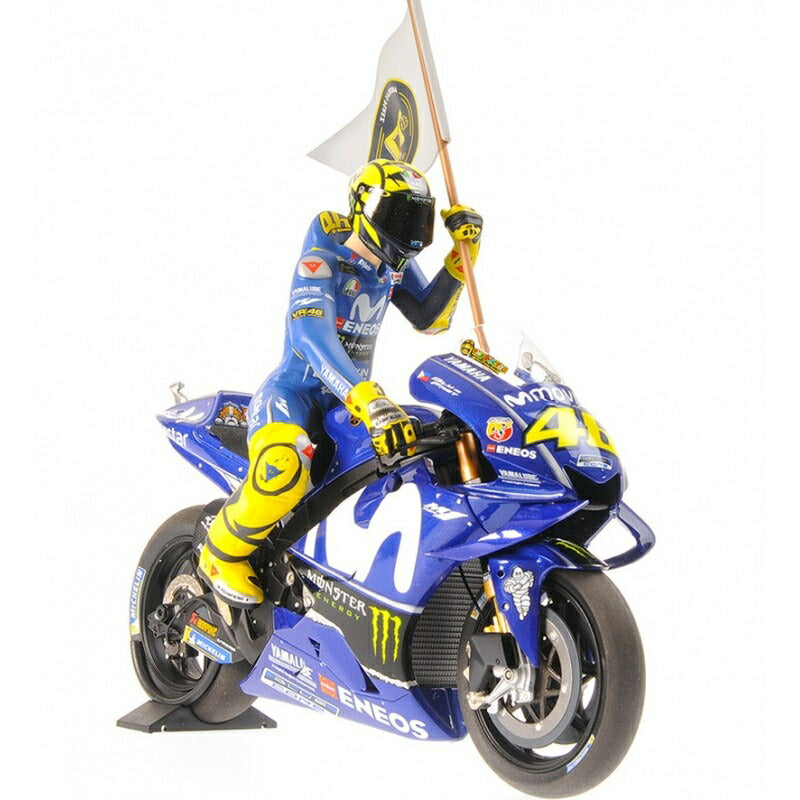 ギャラリービューアに画像をロードする, Yamaha YZR-M1 MotoGP Catalunyia 2018 Valentino Rossi /ミニチャンプス 1/12 ミニカー
