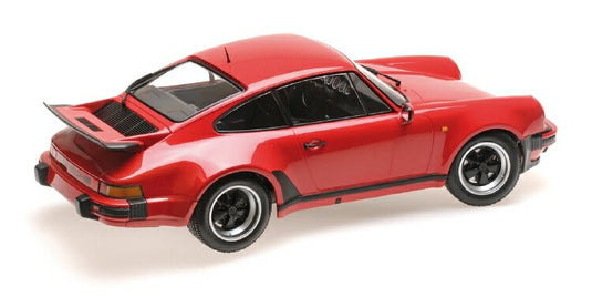 Porsche 911 (930) Turbo 1977 ライトレッド 限定100個/ MINICHAMPS 1/12 ミニカー