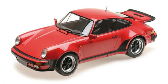 Porsche 911 (930) Turbo 1977 ライトレッド 限定100個/ MINICHAMPS 1/12 ミニカー