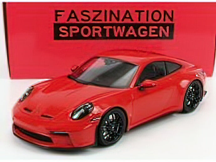 PORSCHEポルシェ 911 992 GT3 TOURING COUPE 2022 - BLACK RIMS - GUARDS RED /Minichampsミニチャンプス 1/18 ミニカー