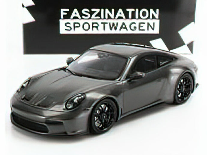 PORSCHEポルシェ 911 992 GT3 TOURING COUPE 2022 - BLACK RIMS - GREY MET /Minichampsミニチャンプス 1/18 ミニカー