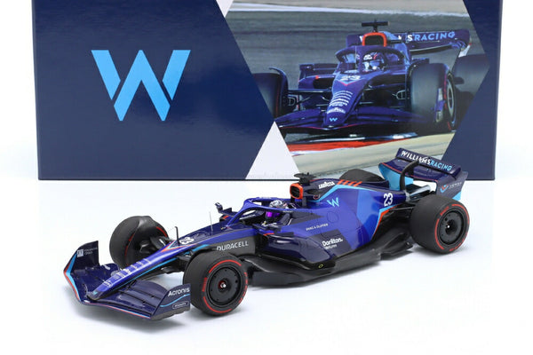 【予約】11月以降発売予定WILLIAMSウィリアムズ F1 FW44 N 23 バーレーンGP 2022 ALEXANDER ALBON  333台限定/Minichampsミニチャンプス 1/18ミニカー