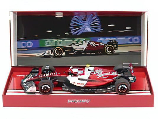 アルファロメオ F1 C42 周冠宇 1/18 ミニチャンプス ミニカー – ラスト