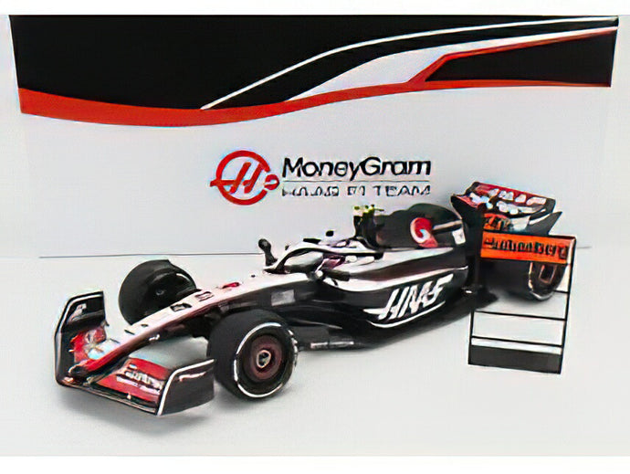 HAAS  F1 FW23 TEAM MONEYGRAM HAAS N 27 BAHRAIN GP WITH PIT BOARD 2023 NICO HULKENBERG/Minichamps 1/18ミニカー
