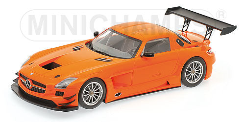 MERCEDES BENZメルセデスベンツ | SLS AMG GT3 STREET 2011 | ORANGE /Minichampsミニチャンプス 1/18 ミニカー