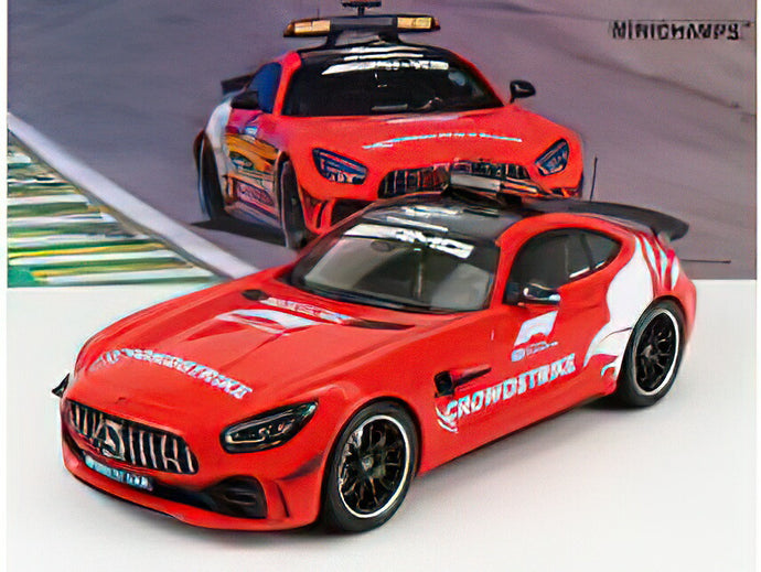 MERCEDES BENZ GT-R AMG V8 F1 SAFETY CAR CROWDSTRIKE SEASON 2021 BERND MAYLANDER /Minichamps 1/18 ミニカー