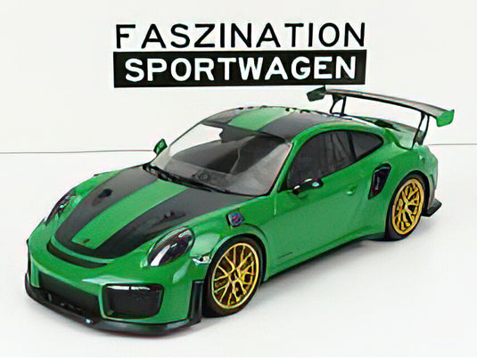 PORSCHE - 911 991-2 GT2 RS WEISSACH PACKAGE 2018 - VIPER GREEN /Minichamps 1/18 ミニカー