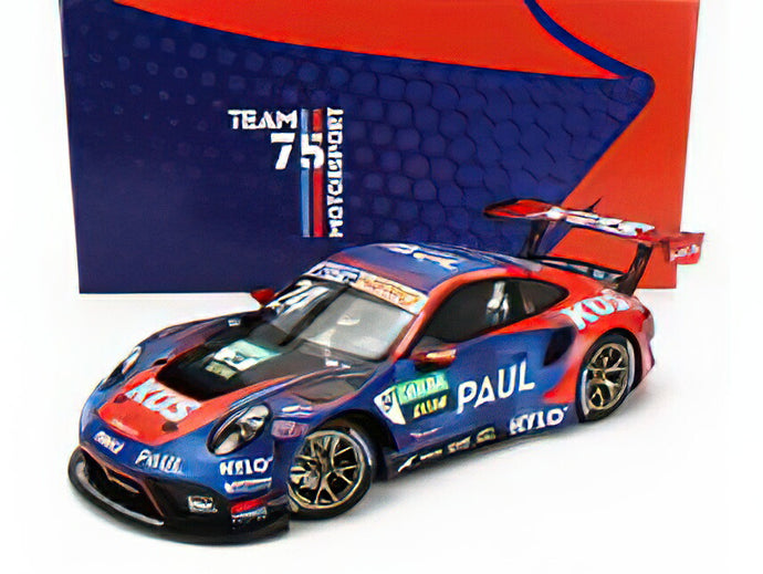 PORSCHE - 911 992 GT3 R TEAM75 BERNHARD N 24 WINNER NORISRING DTM 2022 THOMAS PREINING - BLUE RED /ミニチャンプス 1/18 ミニカー