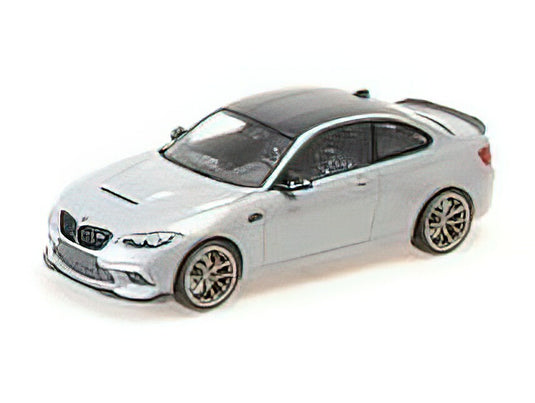 BMW - 2-SERIES M2 CS COUPE (G42) 2020 - GOLD WHEELS - SILVER  /Minichampsミニチャンプス 1/18 ミニカー