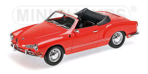 VOLKSWAGEN | KARMANN GHIA CABRIOLET 1970 | RED /Minichampsミニチャンプス 1/18 ミニカー