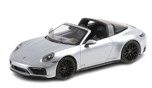 【予約】2022年発売予定PORSCHEポルシェ 911 (992) TARGA 4 GTS ? 2021 ? SILVER /ミニチャンプス 1/18 ミニカー