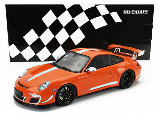 PORSCHE  911 997-2 GT3 RS 4.0 COUPE 2011 - ORANGE/Minichamps 1/18ミニカー