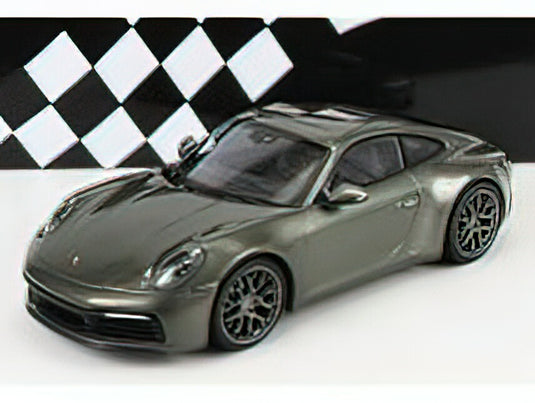 PORSCHE - 911 992 CARRERA 4S COUPE 2019 - GREY MET /Minichamps 1/18 ミニカー
