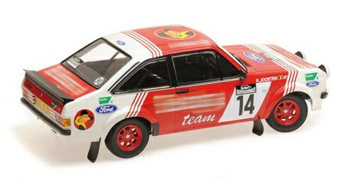 【予約】5月以降発売予定FORD ENGLAND ESCORT II RS 1800 N 14 HASPENGOUW RALLY 1983 DROOGMANS - JOOSTEN /Minichampsミニチャンプス1/18 ミニカー