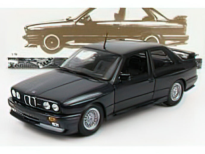 BMW - 3-SERIES M3 (E30) 1987 - BLUE MET /Minichampsミニチャンプス 1/18 ミニカー