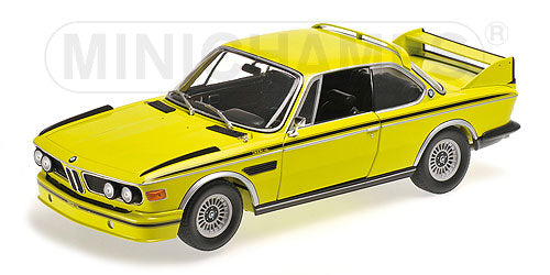BMW | 3.0 CSL E9 COUPE 1975 | YELLOW /Minichampsミニチャンプス 1/18 ミニカー