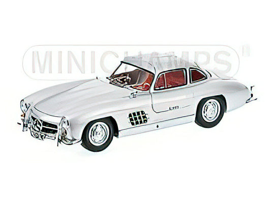 【予約】MERCEDES BENZ - SL-CLASS 300SL COUPE GULLWING (W198) 1954 - SILVER /Minichamps 1/18 ミニカー