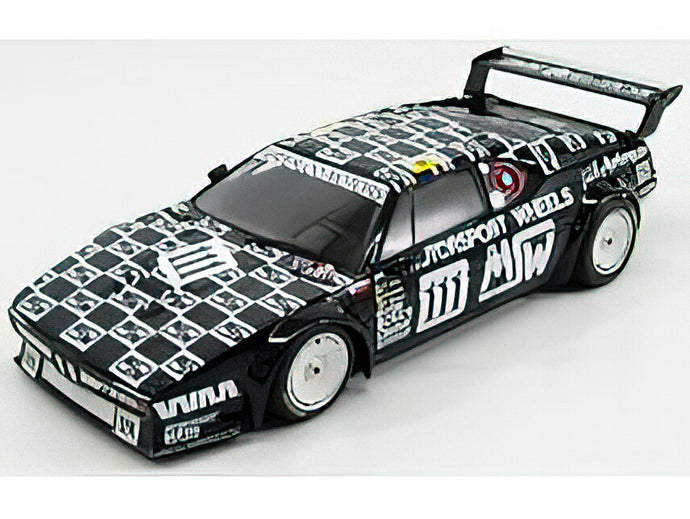 BMW - M1 TEAM BMW MOTORSPORT N 111 24h LE MANS 1986 P.WITMEUR - KRANKENBERG - J.P.LIBERT - BLACK WHITE /Minichamps 1/18 ミニカー