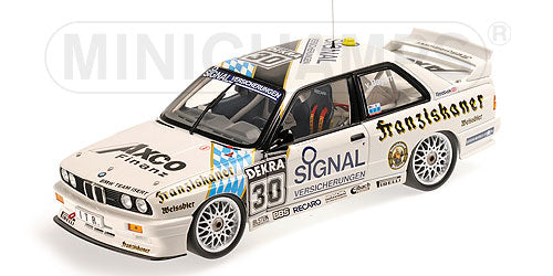 BMW | 3-SERIES M3 (E30) TEAM ISERT PRINTZ N 30 SEASON DTM 1991 L.VON BAYERN | WHITE /Minichampsミニチャンプス 1/18 ミニカー